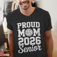 Senior 2026 Volleyball Mom High School Graduation Outfit Men's V-Neck T-Shirt