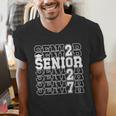 Senior 2027 Class Of 2027 Graduation Senior Grad 2027 Men's V-Neck T-Shirt