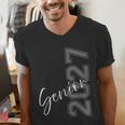Senior 2027 Class Of 2027 Shirt Graduation Men's V-Neck T-Shirt