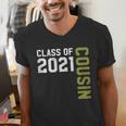 Senior Class Of 2021 Cousin Graduation Men's V-Neck T-Shirt