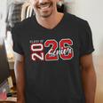 Senior Class Of 2026 Graduation Back To School Senior 26 Men's V-Neck T-Shirt