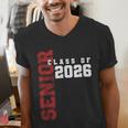Senior Class Of 2026 Graduation Grad 26 Men's V-Neck T-Shirt