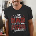 Senior Dad 2026 Graduation Proud Dad Of a 2026 Graduate Men's V-Neck T-Shirt