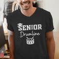 Senior Drumline Class Of 2026 Marching Band Graduation Men's V-Neck T-Shirt