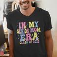 In My Senior Era Mom Class Of 2025 Senior 2025 Graduation Men's V-Neck T-Shirt
