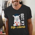 Senior Graduation TShirt 2019 Got My Dip-Llama Diploma Shirt Men's V-Neck T-Shirt
