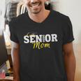 Senior Mom 2026 Class Of 2026 Graduation 26 Family Matching Men's V-Neck T-Shirt