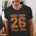 Senior Mom Class Of 2026 Basketball Mom Graduation Men's V-Neck T-Shirt