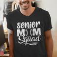 Senior Mom Squad Baseball Class Of 2023 Graduation Men's V-Neck T-Shirt