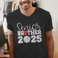 Senior Volleyball Brother 2025 Class Of 2025 Graduation Men's V-Neck T-Shirt