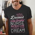 Sexy Freakin' Nurse NursingShirt For RN Graduation Men's V-Neck T-Shirt