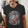Smut Book Reader Romance Novel Somebody's Smut Reading Wife Men's V-Neck T-Shirt Smut Book Reader Romance Novel Somebody's Smut Reading Wife Men's V-Neck T-Shirt