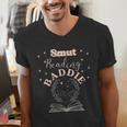 Smut Reading Baddie Smutty Book Lover Merch Women Romance Men's V-Neck T-Shirt