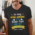 So Long 4th Grade Graduation 2025 School 5th Grade Here Come Men's V-Neck T-Shirt