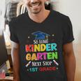 So Long Kindergarten Graduation 2025 Graduate 1st Grade Men's V-Neck T-Shirt