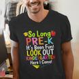 So Long Pre-K Kindergarten Here I Come Graduation Kids Men's V-Neck T-Shirt