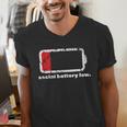 Social Battery Low Introvert Men's V-Neck T-Shirt