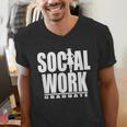 Social Work Graduate TShirt College Graduation Men's V-Neck T-Shirt