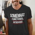 Somewhat Functional Introvert Men's V-Neck T-Shirt Somewhat Functional Introvert Men's V-Neck T-Shirt