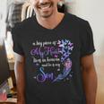 My Son Lives In Heaven Memorial Quotes Love Mom Dad Matching Men's V-Neck T-Shirt