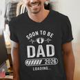 Soon To Be Dad 2026 Loading Men's V-Neck T-Shirt