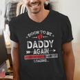Soon To Be Daddy Again Est 2026 Loading Daddy Men's V-Neck T-Shirt