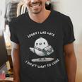 Sorry I Was Late I Didn't Want To Come Introvert Men's V-Neck T-Shirt Sorry I Was Late I Didn't Want To Come Introvert Men's V-Neck T-Shirt