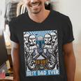 Star Wars Father's Day Jango Fett Best Dad Ever Men's V-Neck T-Shirt