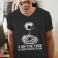 Stick Shift Nostalgia Column Shift Line Men's V-Neck T-Shirt