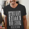 Straight Outta High School s Graduation Men's V-Neck T-Shirt