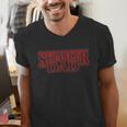 Stranger Dad Father's Day Or Birthday Themed Men's V-Neck T-Shirt