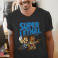 Super Lethal Cute Nostalgia Men's V-Neck T-Shirt Super Lethal Cute Nostalgia Men's V-Neck T-Shirt