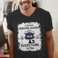 I Survived Nursing School Graduation 2025 Men's V-Neck T-Shirt