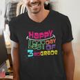 Sweet Happy Last Day Of 3rd Grade Kids GraduationMen's V-Neck T-Shirt