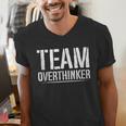 Team Overthinker Introvert Men's V-Neck T-Shirt Team Overthinker Introvert Men's V-Neck T-Shirt
