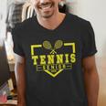 Tennis Senior Night Tennis Senior 2025 Graduation 20 Men's V-Neck T-Shirt