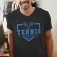 Tennis Senior Night Tennis Senior 2025 Graduation 40 Men's V-Neck T-Shirt