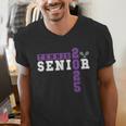 Tennis Senior Night Tennis Senior 2025 Graduation 43 Men's V-Neck T-Shirt
