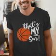 That's My Son Basketball Lovers For Mom Or Dad Men's V-Neck T-Shirt That's My Son Basketball Lovers For Mom Or Dad Men's V-Neck T-Shirt