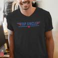 Top Uncle Favorite Best Brother Dad Relatives Niece Nephew Men's V-Neck T-Shirt