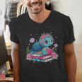 Turtle Bookworm Reading Book Bookworm Book Nerd Cute Graphic Men's V-Neck T-Shirt Turtle Bookworm Reading Book Bookworm Book Nerd Cute Graphic Men's V-Neck T-Shirt