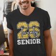 Twenty 2026 Class Of 26 Seniors Back To School Graduation Men's V-Neck T-Shirt