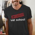 Vet School Tech Graduation Future Veternarians I Survived Men's V-Neck T-Shirt
