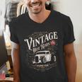 Vintage Hot Rods USA Forever Classic Car Nostalgia Men's V-Neck T-Shirt Vintage Hot Rods USA Forever Classic Car Nostalgia Men's V-Neck T-Shirt