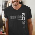 Vintage Senior Class Of 2023 Senior Graduation 2023 Men's V-Neck T-Shirt