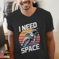 Vintage Space For Introverts I Need Space Men's V-Neck T-Shirt