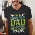 Water Polo Dad Water Sports Men Water Polo Player Men's V-Neck T-Shirt
