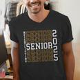 Weightlifting Senior Night Senior 2025 Graduation 42 Men's V-Neck T-Shirt
