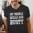 Women's My People Skills Are Rusty Introvert SPN Moments Men's V-Neck T-Shirt Women's My People Skills Are Rusty Introvert SPN Moments Men's V-Neck T-Shirt