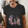 Wonderland Garden & Vintage Textbook Men's V-Neck T-Shirt
